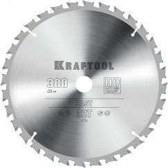 Диск пильный по дереву Fast 300х30мм 32Т KRAFTOOL 36950-300-30