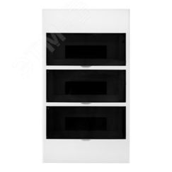 Бокс пластиковый ЩРВ-П-36 IP41 белый KRANZ Kranz KR-11-0236