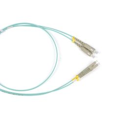 Патч-корд волоконно-оптический (шнур) мм 50/125(OM3) LC-SC duple* LSZH 20 м Hyperline 42834