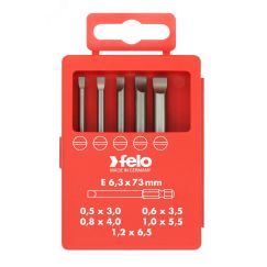 Набор бит SL Industrial 73 мм в кейсе, 5 шт Felo 03091716