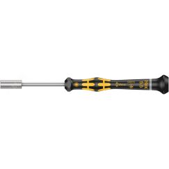 Отвёртка торцевая антистатическая для прецизионных работ 1569 ESD Kraftform Micro 4.5 x 60 мм WERA WE-030418
