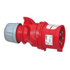 Вилка с переключателем фаз 16А 3К+Н+З 380В IP44 LEGRAND 057441