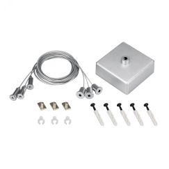 Подвес ARL-3x2m Set (Silver box, Pad 9x2мм) (металл) Arlight 040293