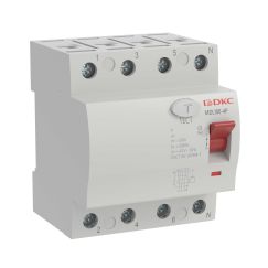 Устройство защитного отключения УЗО ВДТ YON MAX MDL100, 4P, 30mA, 63A, тип АC