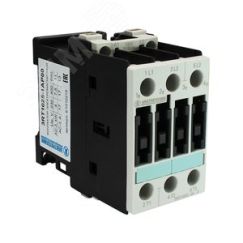 Контактор электромагнитный 3RT1025-1AP00, 3-пол., 17A, AC-3, 7,5кВт/400V, 230V AC, 50Гц, типоразмер S0, винтовые клеммы, IP20 Электротехник ET012219