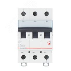Выключатель автоматический трехполюсный 6А B TX3 6kA/10kA Daccord/Legrand 403885