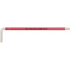 Ключ Г-образный с функцией фиксации крепежа 3967 SXL HF TORX Multicolour удлиненный нержавеющая сталь TX 40 x 224 мм WERA WE-022688