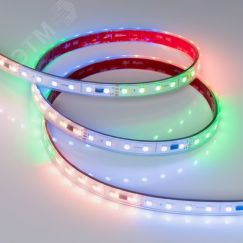 Лента герметичная SPI-P-BA120-14mm 24V RGBW-Warm-PX6-BPT (16 W/m, IP66, 5060/2835, 5m) (Arlight, бегущий огонь) Arlight 043088
