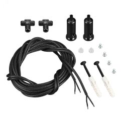 Подвес токопроводящий ARL-SL-LINE 2x2m Set BLACK (Arlight, провод 2x0.5) Arlight 045800