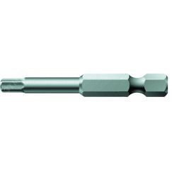 Бита под внутренний шестигранник 840/4 Z Hex-Plus BO с отверстием под штифт вязкая твердость хвостовик 1/4 E 6.3 3 x 89 мм WERA WE-059642