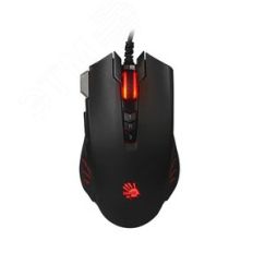 Мышь проводная Bloody V9M, оптическая, USB, 6200dpi, 9 кнопок, черный A4Tech V9M