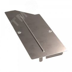 Крышка переходника правого Стандарт INOX (AISI 409) 500х400 Промрукав PR16.5915