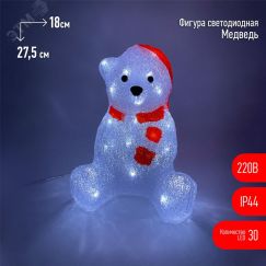 Фигура LED Медведь, 220V ENIOF - 13 ЭРА Б0047975
