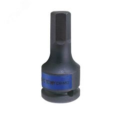 Насадка (бита) ударная торцевая 3/4', HEX, 17 мм, L = 87 мм King Tony 601517M