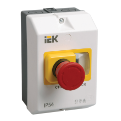 Оболочка защитная с кнопкой "Стоп" IP54 IEK