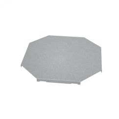 Крышка Х-разветвителя 50 мм ПЛЮС INOX304 КМ-профиль PL6572