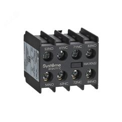 Блок дополнительных контактов MA1KN 4НО SE (Systeme) MA1KN40