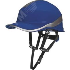 Защитная каска BASEBALL DIAMOND V UP из ABS синяя с храповым механизмом Delta Plus DIAM5UPBLFL