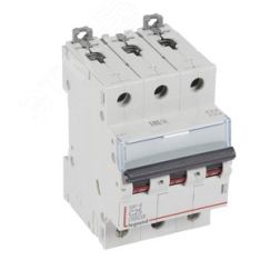 Выключатель автоматический трехполюсный 25А C DX3-E 6кА LEGRAND 407293