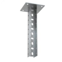 Универсальная потолочная стойка двойная усиленная 600 мм HD КМ-профиль LO7758