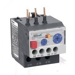 Реле электротепловое для контакторов 09-18A 14.0-18.0А РТ-03 SE (Dekraft) 23117DEK