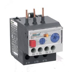 Реле электротепловое для контакторов 09-18A 0.63-0.90А РТ-03 SE (Dekraft) 23106DEK