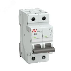Выключатель автоматический AV-6 2P 32A (B) 6кА AVERES EKF mcb6-2-32B-av