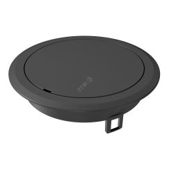 Лючок GES R2 глухой 40х140 мм (полиамид,черный) OBO Bettermann GES R2B 9011