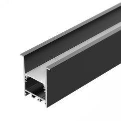 Профиль SL-COMFORT-4551-F-2000 ANOD BLACK (ARL, Алюминий) Arlight 031766