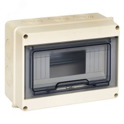Щит распределительный навесной ЩРн-П-8 IP65 пластиковый 147х203х89 EKF pb65-n-pg-8