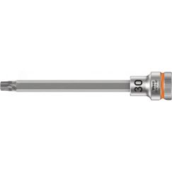 Головка торцевая 8767 B HF TORX Zyklop со вставкой DR 3/8 с функцией фиксации крепежа TX 30 x 107 мм WERA WE-003067