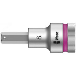 Головка торцевая со вставкой под внутренний шестигранник 8740 C Hex-Plus HF Zyklop DR 1/2 с фиксацией крепежа 8 x 60 мм WERA WE-003824