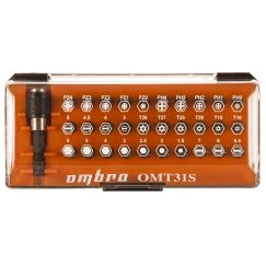 Набор вставок-бит, 31 предмет Ombra OMT31S
