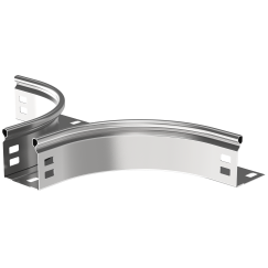 ESCA Отвод Т-образный плавный тип Г01 50х150мм IEK