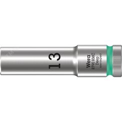Головка торцевая шестигранная 8790 HMC Deep DR 1/2 глубокая 13 x 83 мм WERA WE-004553