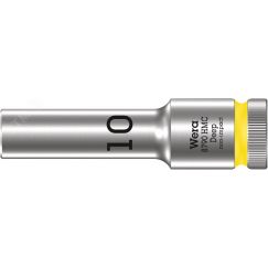 Головка торцевая шестигранная 8790 HMC Deep DR 1/2 глубокая 10 x 83 мм WERA WE-004550