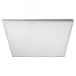 Светильник светодиодный ДВО-36w 588*588*19 5000K опаловый Грильято IP40   JazzWay 5053113