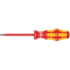 Отвертка диэлектрическая крестовая 162 i PH VDE PH 1 x 150 мм WERA WE-006153