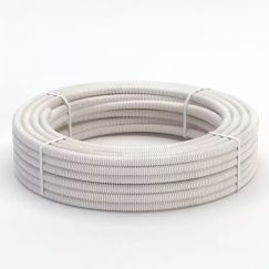 Труба гофрированная из нерж. стали SS304 PT 50А, сл. кость, 20м Stahlmann 2259361