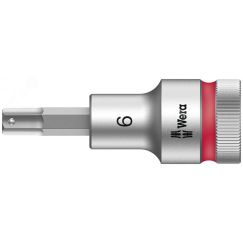 Головка торцевая со вставкой под внутренний шестигранник 8740 C Hex-Plus HF Zyklop DR 1/2 с фиксацией крепежа 6 x 60 мм WERA WE-003822