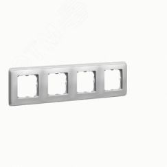 Cariva Рамка 4 поста алюминий LEGRAND 695994