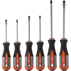 Набор отверток стержневых ROUND GRIP, 6 предметов Ombra 975006
