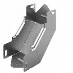 Угловой соединитель внутренний к лотку УЛ 200х150, толщ. 1,0 мм, Сендзимир цинк OSTEC 082520