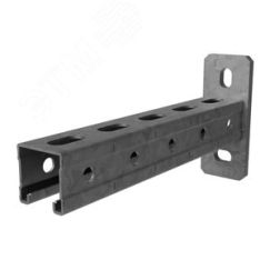 Консоль СТРАТ 41х41, база 700, толщ. 2,0 мм, гор. цинк OSTEC 374407