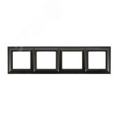 Рамка 4-поста  Eco Profi  Standart  термопласт  антрацит JUNG EPS484AN