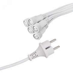 Шина питания ARD-CLASSIC-ICEFALL-2.5м White (230V) (ARDCL, Закрытый) Arlight 026107