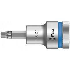 Головка торцевая со вставкой 8767 C HF TORX Zyklop DR 1/2 с фиксацией крепежа TX 27 x 60 мм WERA WE-003832