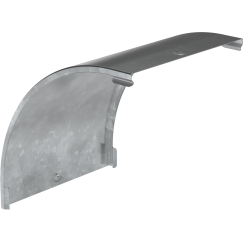 Крышка поворота плавного 90град вертикального внешнего (тип В20) ESCA 150мм HDZ IEK