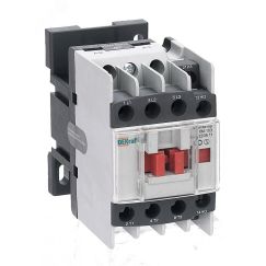 Контактор 18А катушка управления 380В АС3 1НО+1НЗ КМ-103 SE (Dekraft) 22114DEK