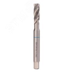 Метчик М10х1,5 (Машинный, спиральный) DIN371 HSSE-TiN 6h C/2-3P R35 100мм a=8,0 Terrax by RUKO 234100TX